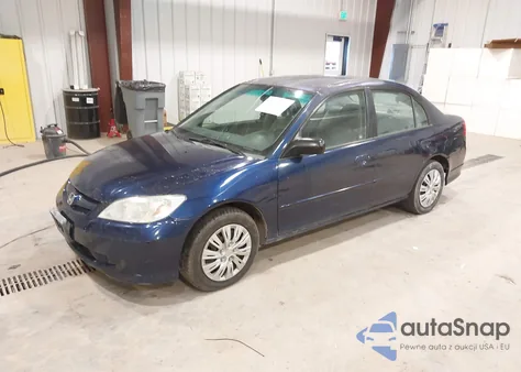 2004 Honda Civic Lx from USA, damaged, VIN 2HGES16574H587907